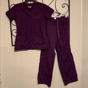 WonderWink wonderflex scrub set XS